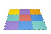 Zabawki dla niemowlat - Happy Baby Puzzle Floor Mats 9 pcs - 502085