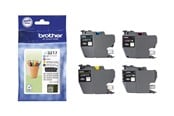 Tusz, toner i material eksploatacyjny - Brother LC 3217 Value 4-Pack Ink Black/Yellow/Cyan/Magenta - LC3217VAL