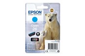 Tusz, toner i material eksploatacyjny - Epson 26 - cyan - original - blækpatron - C13T26124022