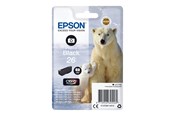 Tusz, toner i material eksploatacyjny - Epson 26 - foto-sort - original - blækpatron - C13T26114022