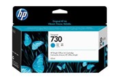 Tusz, toner i material eksploatacyjny - HP 730 / P2V62A Cyan Ink - P2V62A
