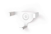 Telefon - Inne akcesoria - Hama Wall Mount for Amazon Echo Dot (2:a Gen) - White - 00181517