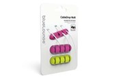 Zarzadzanie kablami - Bluelounge Design Bluelounge Cable Drop Multi - adhesive holder for - CDMU-BR