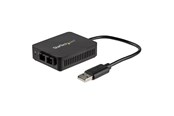 Adapter Sieciowy  (karta sieciowa, serwer druku, itp.) - StarTech.com USB 2.0 to Fiber Optic Converter - 100BaseFX SC - netværksadapter - US100A20FXSC