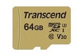 Karta pamieci - Transcend 500S microSDXC UHS-3 - 64GB - TS64GUSD500S
