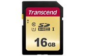Karta pamięci - Transcend 500S SDHC UHS-1 - 16GB - TS16GSDC500S