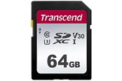 Karta pamięci - Transcend 300S SD - 100MB/s - 64GB - TS64GSDC300S