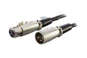 Kabel KVM - Deltaco XLR-lydkabel 3-pin han - 3-pin hun 7m s - XLR-1070