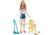 Lalka, mis i akcesoria - Barbie WALK &POTTY PUP DWJ68 - DWJ68