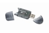 Karta pamieci - adapter i czytniki kart - Gembird Card reader USB mini card - FD2-SD-1