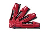 RAM - G.Skill Ripjaws V DDR4-2666 - 32GB - CL19 - Quad Channel (4 pcs) - Intel XMP - Czerwien - F4-2666C19Q-32GVR