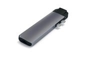 Stacja dokujaca - Satechi Aluminum Type-C Pro Hub With Ethernet - USB-C - 87W PD - 1GbE - ST-TCPHEM