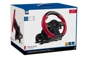 Akcesoria dla graczy - Speed-Link Trailblazer Gaming Steering Wheel - Black/Red - Wired Controller - Sony PlayStation 4 - SL-450500-BK