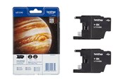Tusz, toner i material eksploatacyjny - Brother LC1240BKBP2 / LC1240BKBP2 2-Pack Black Ink - LC1240BKBP2