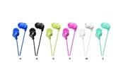 Słuchawki, zestaw słuchawkowy - JVC Gumy In Ear Headphones - White - HA-FX10-W-E