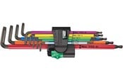Narzedzia reczne - Wera 967/9 TX XL Multicolour 1 Zestaw kluczy trzpieniowych TORX® Multicolour, długich, 9 część - 5024480001