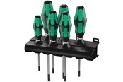 Narzedzia reczne - Wera 367/6 TORX® BO Zestaw wkrętaków Kraftform Plus + wieszak, 6 część - 5138250001