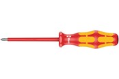 Narzedzia reczne - Wera 165 i PZ VDE Wkrętak krzyżowy Pozidriv, izolowany, PZ 0 x 80 mm - 05006160001
