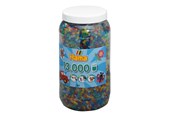 Kreatywne gry - Hama Ironing beads in Pot-Glittermix 13.000pcs. - 211-54