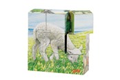 Puzzle - Goki Wooden Block Puzzle Farm Drewniany - 57607