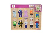 Zabawki drewniane - Eichhorn Wooden Puzzle - Professions 30st. - 100005408