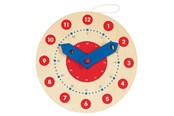 Zabawki drewniane - Goki Clock Learn To Look - 58980