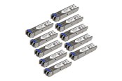 Wzmacniacz i transceiver  - StarTech.com Gigabit Fiber SFP Transceiver Module - HP J4859C Compatible - SM/MM LC with DDM - SFP (mini-GBIC) transceiver module - GigE - J4859C10PKST