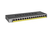 Switch - Netgear GS116PP 16-Port Gigabit Ethernet High-Power Unmanaged PoE+ Switch with FlexPoE (183W) - GS116PP-100EUS