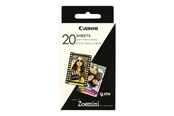 Papier, papier fotograficzny i etykiety - Canon Paper ZP-2030 for Zoemini 20 sheets - 3214C002