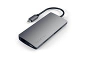 Stacja dokująca - Satechi Aluminum Multi-Port Adapter V2 - stacja dokująca - Space Grey - ST-TCMA2M