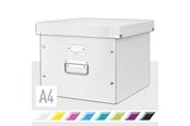 Archiwizacja i przechowywanie - Leitz Pudło na teczki zawieszane  Click & Store WOW Biały - 60460001