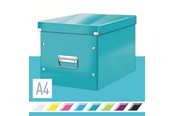 Archiwizacja i przechowywanie - Leitz Pudło do przechowywania  Click & Store WOW Cube, rozmiar L Turkusowy - 61080051