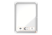 Konferencja i prezentacja - Nobo Magnetyczna gablota zewnętrzna Premium Plus, zamykana na klucz, 4 x A4 - 1902577