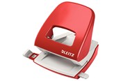 Dziurkacz i zszywacz - Leitz Dziurkacz duży metalowy  New NeXXt Czerwony - 50080025