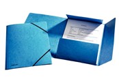 Teczka i podkladka z klipsem - Esselte 3-Flap Folder  Elastic Cardboard A4 Blue - 1326502