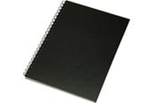 Zeszyty, notesy i formularze - Esselte Notepad Memo Art A4 wire-o Ruled Black c - 16489