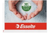 Koszulki, ofertówki i przekladki - Esselte Koszulki na dokumenty A3 (poziome), w 30% z przedużytkowego tworzywa z odzysku - 55230