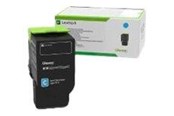 Tusz, toner i material eksploatacyjny - Lexmark 78C1UCE Contract-toner cartridge Cyan ultr - 78C2UCE