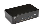 Przełącznik KVM - StarTech.com 4 Port HDMI KVM Switch - 4K 30Hz - Dual Display - KVM / audio / USB switch - 4 ports - rack-mountable - SV431DHD4KU