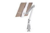 Uchwyty ścienne, uchwyty AV i meble AV - Neomounts Anti-Theft Tablet Desk Stand - Black - desk mount (adjustable arm) - Max 1 kg - recommended for - TABLET-D100SILVER