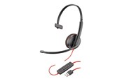 Sluchawki, zestaw sluchawkowy - Poly Blackwire C3210 USB-A - 209744-22