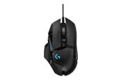 Myszka - Logitech G502 HERO - Myszka do gier - Optyczny - 11 - Czarny z RGB - 910-005471