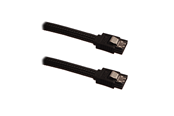 Kabel SATA & ATA - DUTZO Sleeved SATA kabel - Czarny - 1 m - DSC-SATASL10BLK