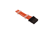 Kabel zasilajacy (wewnetrzny) - DUTZO Sleeved 4-pins Molex Cable - Pomaraczowy - DSC-MOLSL03ORN