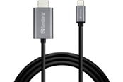 Kabel wyswietlacza - Sandberg USB-C to HDMI - 2m - 136-21