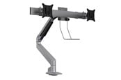 Uchwyt na monitor - Multibrackets M VESA Gas Lift Arm Single Silver w. Duo Crossbar - 7350073735938