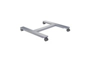 Uchwyty ścienne, uchwyty AV i meble AV - Multibrackets M Public Display Stand Wheelbase B2B Silver - Max 100 kg - recommended for - 7350073736010