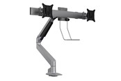 Uchwyt na monitor - Multibrackets M VESA Gas Lift Arm w. Duo Crossbar 2 Silver - 7350073736362