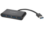 USB hub - Kensington 4-portowy koncentrator USB 3.0 USB hub - 4 - Czarny - K39121EU