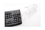 Klawiatura - Kensington Pro Fit Low-Profile Desktop Set - Zestaw klawiatura i mysz - Francja - Czarny - K75230FR